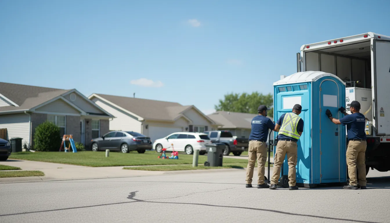 Standard Porta Potty Rentals in Galt, IL near me